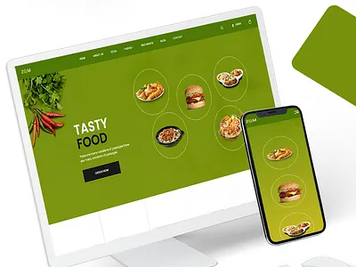 Zom bootstrap business css food html5 responsive template