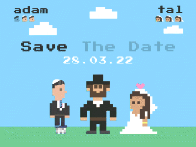 My Wedding animate animation design icon illustration logo mario motion graphics pixel super vector