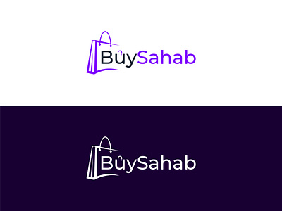 BuySahab - Logo Design bag brand book branding buy ci book design ecommerce ecommerce logo flat graphic design icon illustration logo logo design minimal shop app shop logo shopping logo vector visual identity
