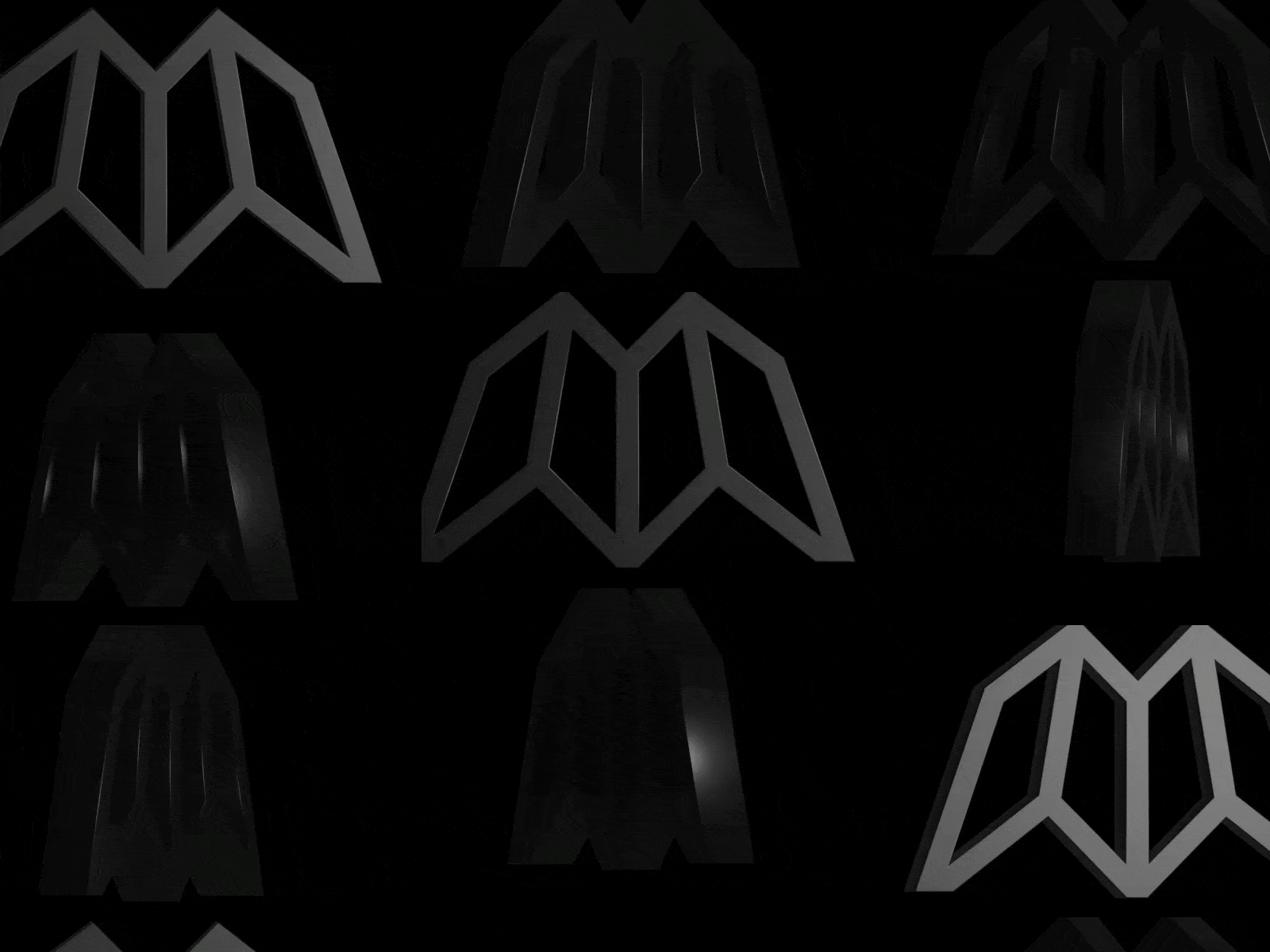 Innovatemap Logo 3d black blender geometric logo motion graphics