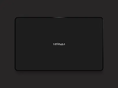 1minus1 - Homepage agency awwwards branding creative design fabulo game studio header landing motion graphics ui website