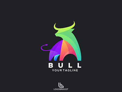 BULL LOGO branding design illustration italia logo logos typography usa