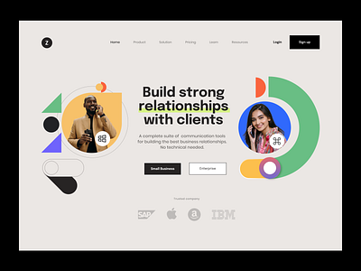 Web Design Customer Communication Platform branding bussines clean ui communication design enterprise graphic design logo mobile ui ui ui ux ui design uidesign ux website