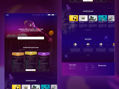 Music design music songs ui