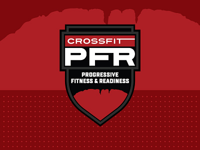 CrossFit PFR Logo branding crossfit design illustration illustrator logo