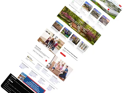 Real Estate web site design ui ux ux ui