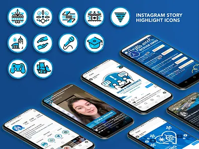 Student Union Social Media Branding branding design icon illustration vector