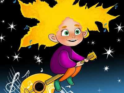 Luna animation design graphic design illustration