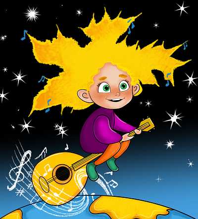 Luna animation design graphic design illustration