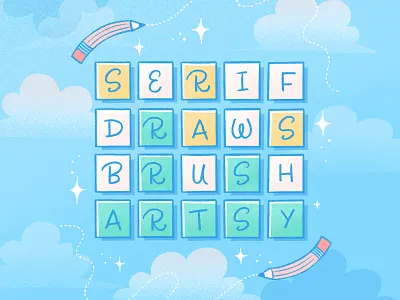 Wordle Letterer's Edition digital art digital artist freelance illustrator hand lettering hand lettering artist illustration letterer lettering letters procreate typography wordle