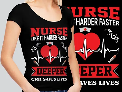 Nurse T-shirt Design applepencil average selling t shirt beach tshirt branding clothingbrand eye catching t shirt graphic design graphic designer handdraw illustration mensfashion nurse nursing old cartoon perfect graphic t shirt pod t shirt design print sketch typography vector