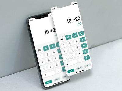 #Dailyui 004 Calculator App Design calculator app dailyui design ui ux ux ui