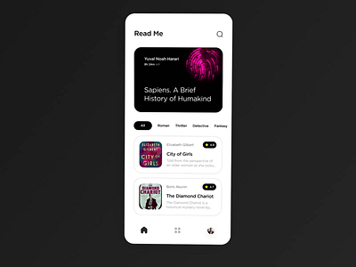 Audio Book App Concept android android ui animation app app design audio audio book audio player audiobook book book app ios ios ui listen mobile app mvp player ronas it ui ux