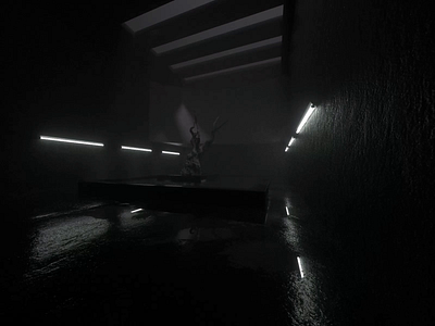 ZenGarden (dark mode) 3d animation c4d design graphic design motion graphics uiillustration