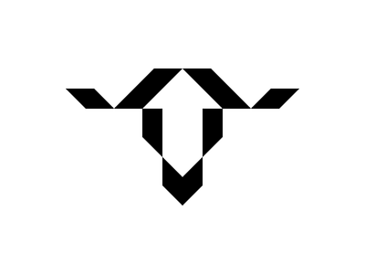 Arrow Goat Logo animal brand branding design geometric goat grid head horns identity illustration logo logobrand logodesign logomark nature vector