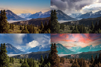 Changing Skies photoshop