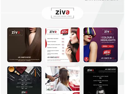 Social Media Design Work branding graphic design motion graphics ui