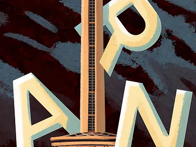 Tehran poster for ShowUsYourType fragment art city design illustration lettering mountain poster tehran type