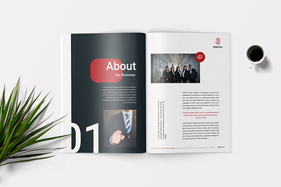 Mine - Company Profile Template annual report brochure brochure template clean company profile identity indesign layered lookbook magazine minimalist multipurpose photography proposal portfolio brochure principles print printable profile template proposal template template