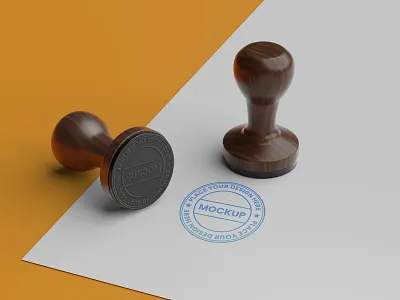 10 Free Rubber Stamp Mockups design display font free free font freebie illustration logo type typeface vintage