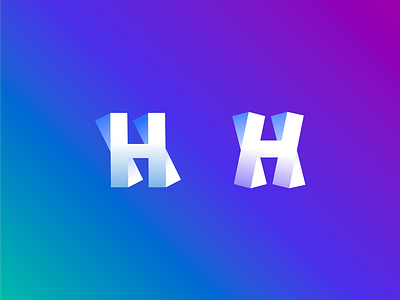 H a b c d e f g h abstract branding concept gradient h hletter i j k l m n o p letter lettermark logo mark modern mark q r s t u v w x y z roxana niculescu simple tech technology unused