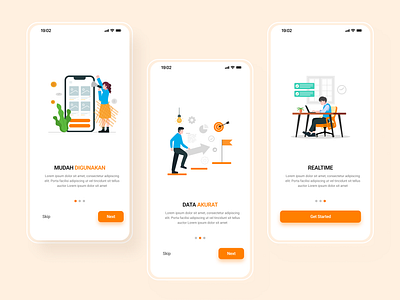 Simple OnBoarding Page Mobile app design mobile app mobile design ui uiux ux