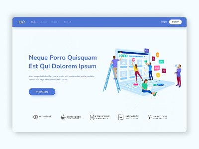 Landing Page Design app design design graphic design uiux ux website design