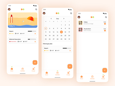 DO - Task Manager android app app design design illustration ios logo minimal minimalist mobile mobile design montserrat task management tasks ui ux