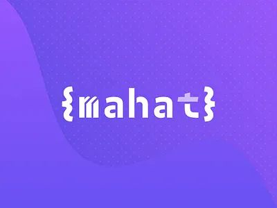 mahat — Logo for my serverless ⚡ content delivery API 🤖 branding logo logo design ui