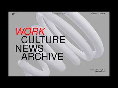 Website Side Navigation for a design studio app design figma header homepage landing page menu menu animation navegation bar ui design uitrends ux design visual design website nav