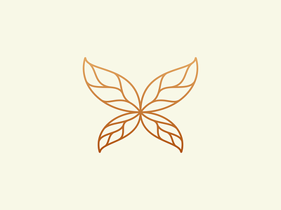 Elegant Butterfly Logo beauty branding butterfly cosmetic design elegant gold icon identity insect jewelry line logo luxury minimalist modern salon simple spa wing