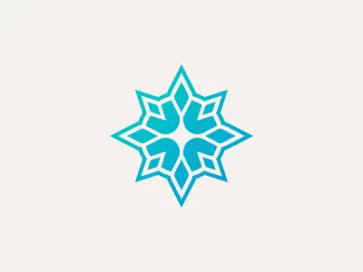 Abstract Compass Logo abstract arrow branding circle compass design flower geography icon identity journey logo map minimalist modern navigation ocean simple technology wheel