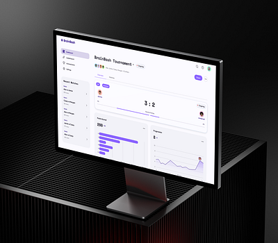 Quiz Platform: Edtech & Game chart dashboard edtech empathy empathy map game gamification leaderboard persona product design quiz responsive student ui uiux user persona ux