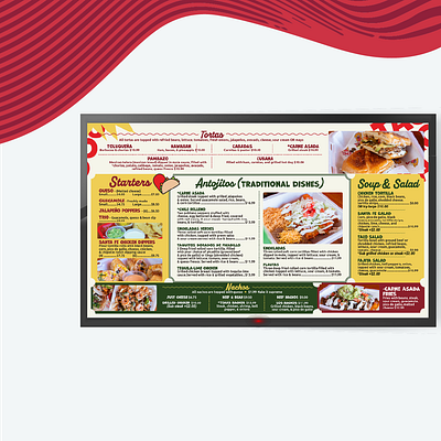 Food menu design - El Taco 2025 design graphic design graphics restaurant