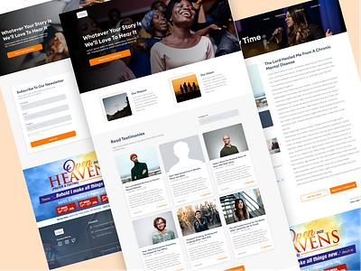 Testimony Website branding design icon logo typography ui vector