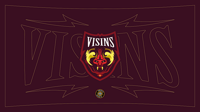 VISINS mascot logo - FOR SALE beast branding design esports gaming graphic design illustration logo mascot vector
