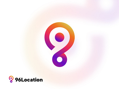 96 location 3d 96 96 logo brand branding design eye catching good logo gradient logo graphic design infinity logo location location mark logo logo logo design logodesign logotypes professional simple