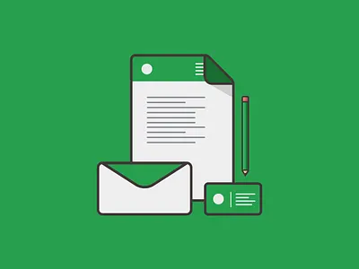 Stationery Icon branding design flat graphic design icon illustration logo ui ux vector