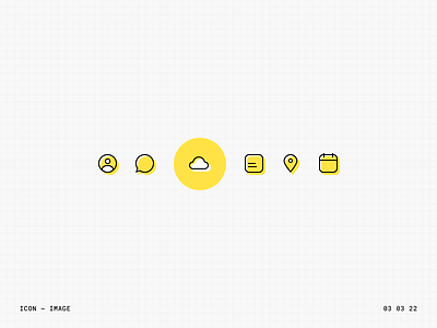 icon study no.01 blog design graph icon ui