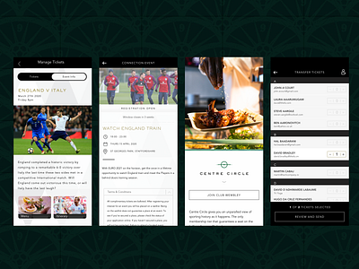 Club Wembley branding club design logo ui wembley