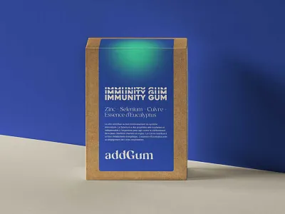 Chewing Gum Packaging branding candy chewing food gum healthy illustration logo packaging typography vector