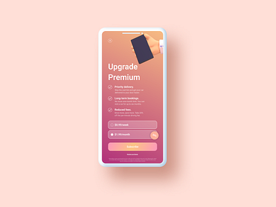 Paywall Screen branding concept design inspiration minimal modern paywall premium ui ux