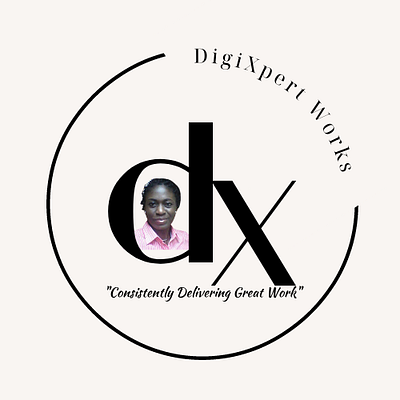 DigiXpert Works branding graphic design logo