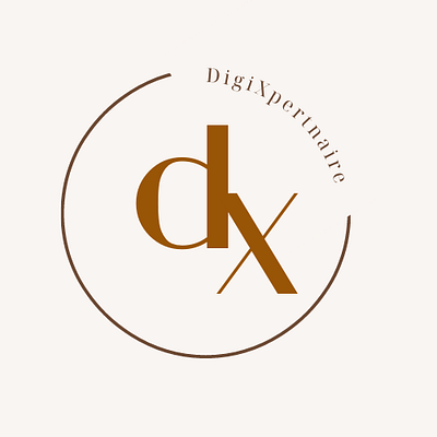 DigiXpernaire Logo branding design graphic design logo ui