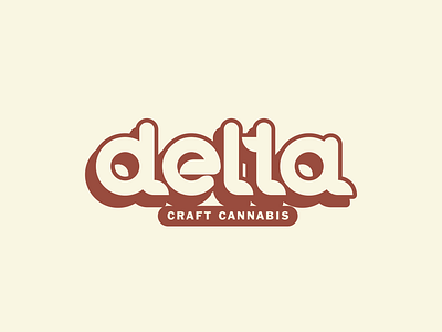 Delta Craft Cannabis - Denver, Colorado branding cannabis colorado denver graphic design logo weed