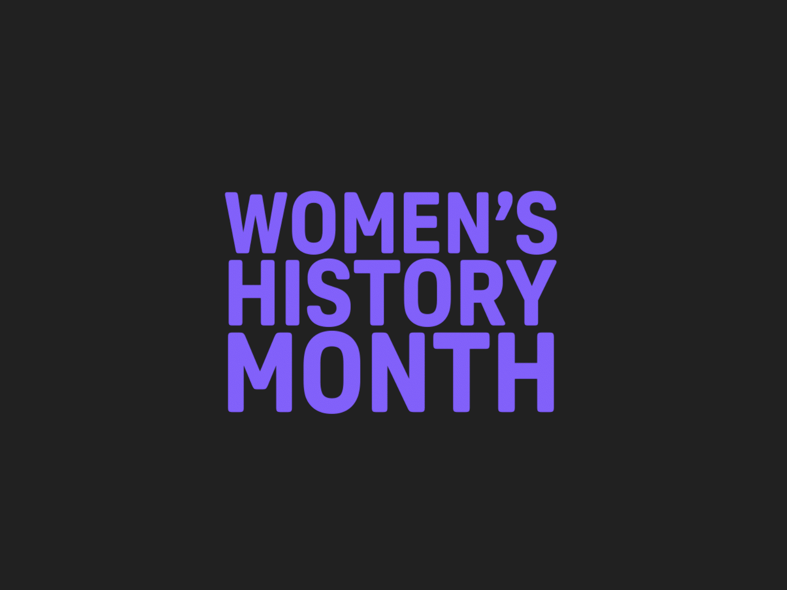 WHM 2022 after effects animation design freelancer graphic design march mograph motion motion design motion graphics typography whm women