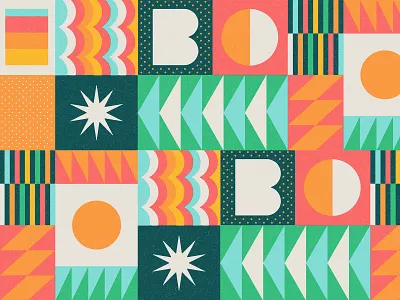 BOK Pattern bok building coworking email geometric pattern patterns philadelphia retro vintage