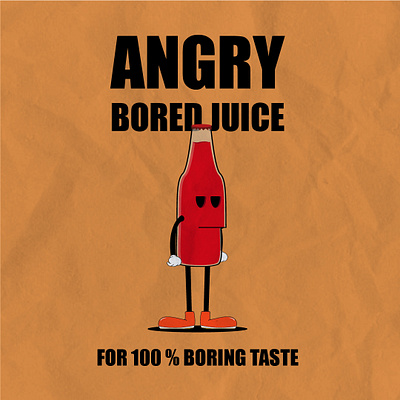 Angry bored juice adobe illustrator adobe photoshop illustration art art of the day design illustration vector