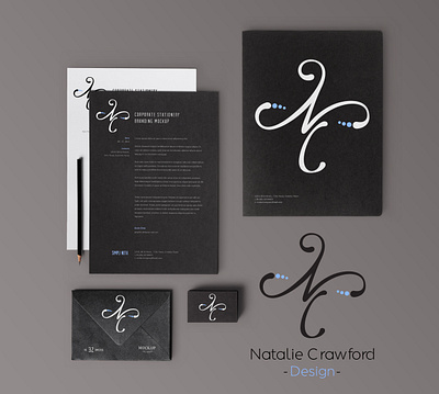 Original Natalie Crawford Design Logo branding design graphic design icon logo vector