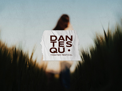 Dantesque artist brand branding design festivel graphicdesign identity landing page logo performing poster stage theatre tickets typography ui urban ux